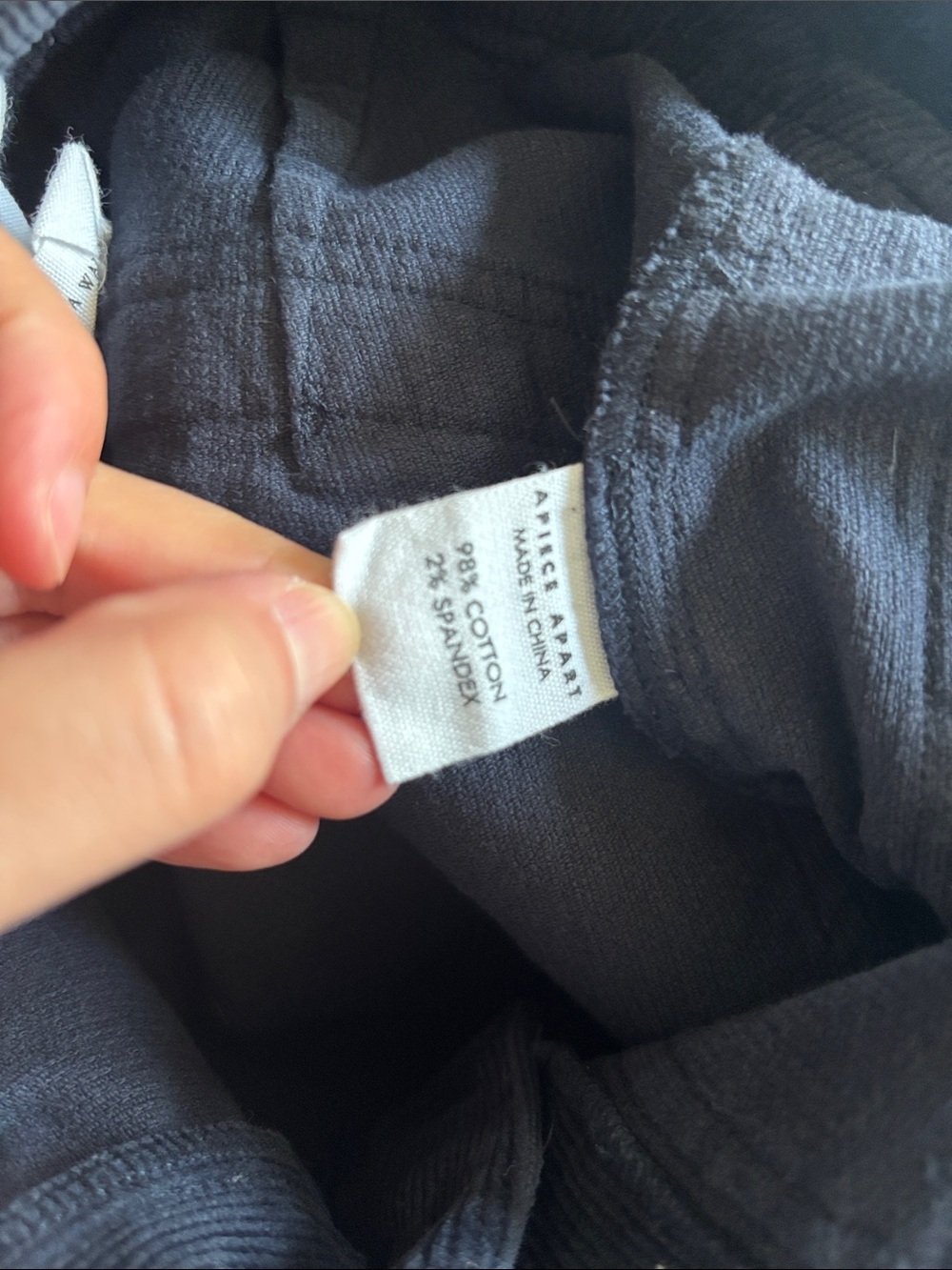 APIECE APART Navy Corduroy - Picture 9 of 9